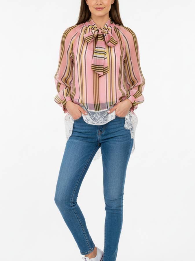 BLUSA DE ENCAJE MUJER para venta al por mayor de Kis 2