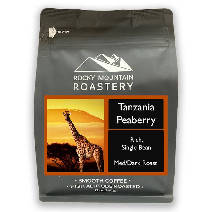 Tanzania Peaberry for wholesale by rocky mountain roastery