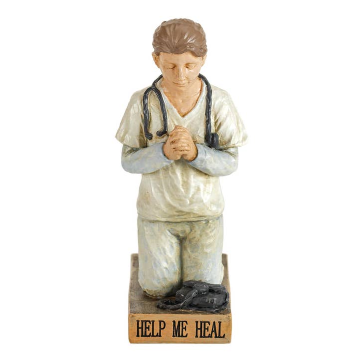 Dicksons - Vente Figurine décorative - Figurine d'infirmière appelée à prier1