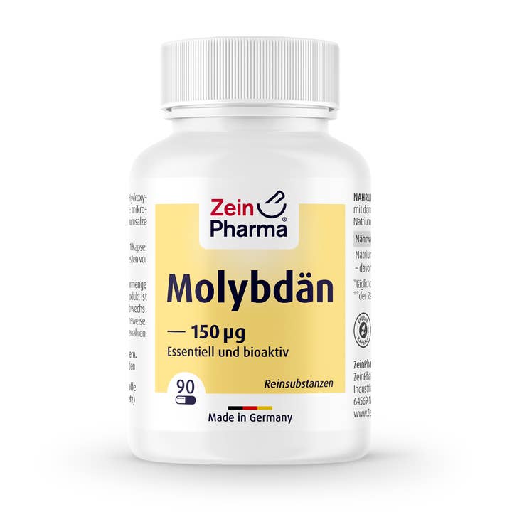 capsule di molibdeno 150 mcg per la vendita all'ingrosso da parte di Zein Pharma