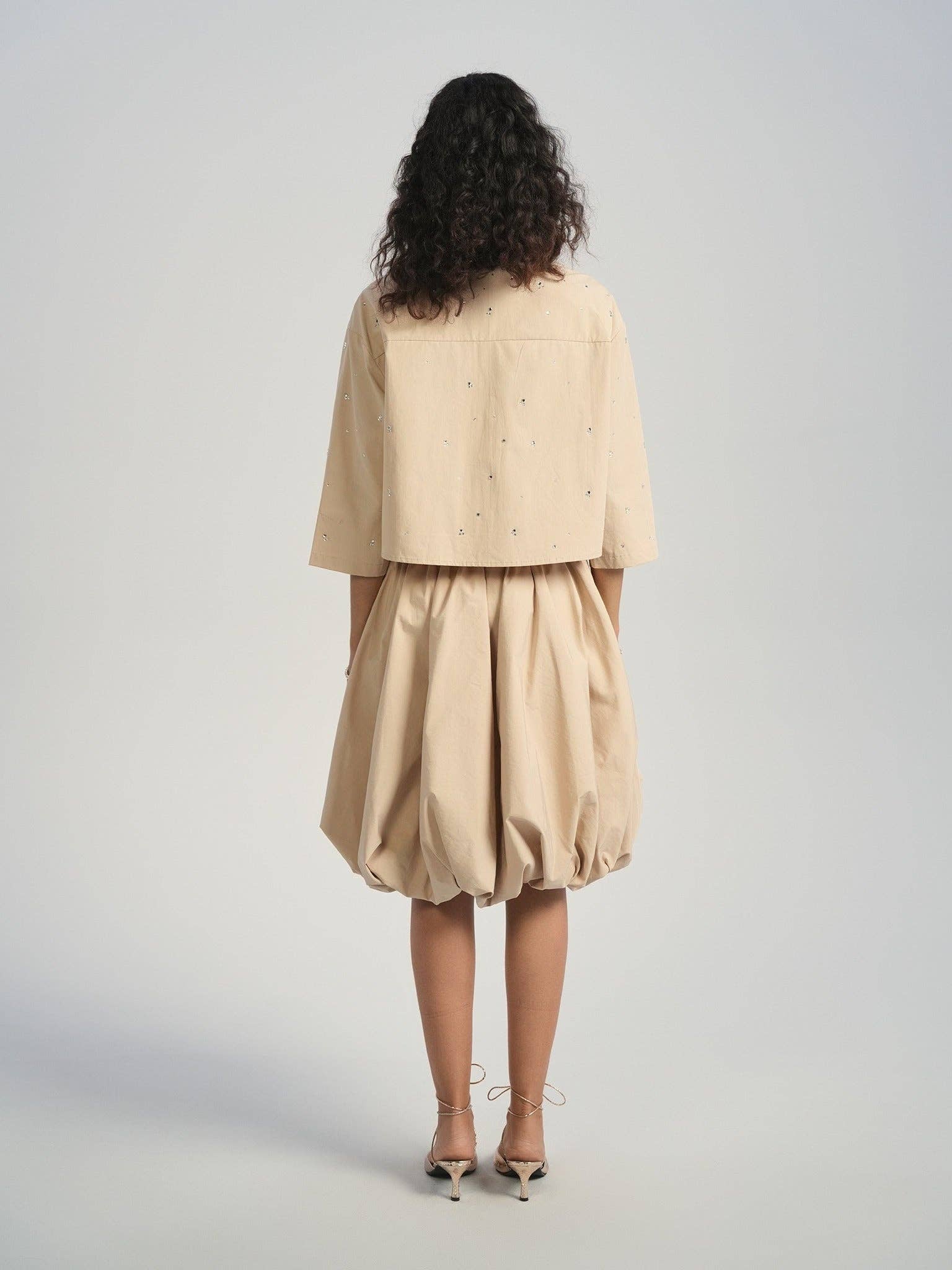 Aleeza Paris – wholesale Top & skirt set – Women's – Bubble Set Shirt8