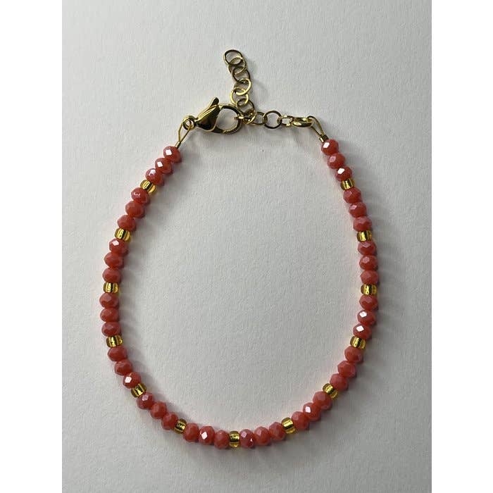 coral bracelet for wholesale by BillieLillie Sieraden