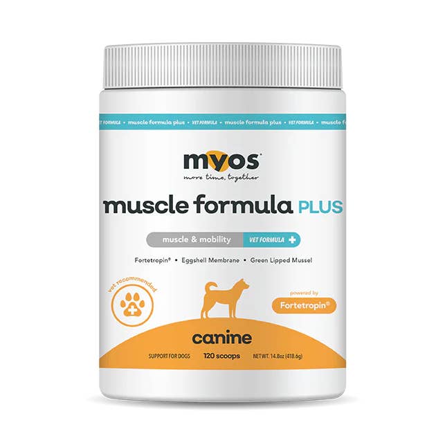 MYOS Canine - Canine Vet Plus w/ Green Lipped Mus for wholesale by Helper Dog Boutique