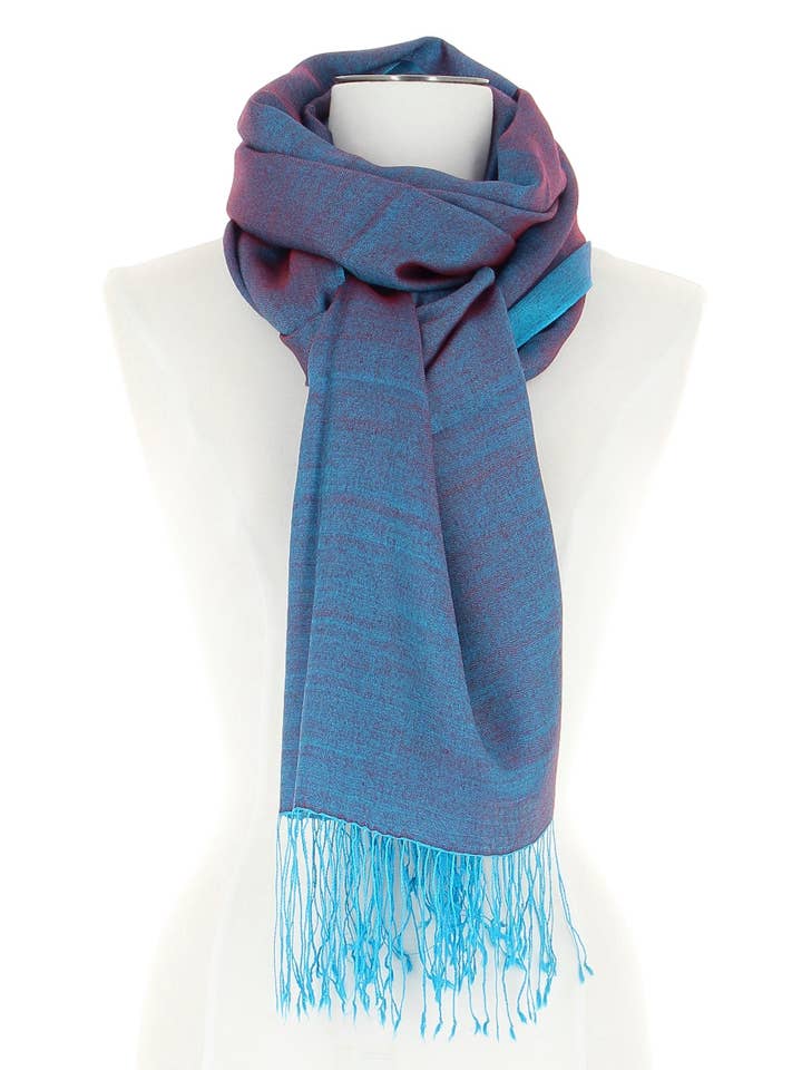 SJAAL BENARES - 50% WOL / 50% ZIJDE voor wholesale door DIWALI PARIS