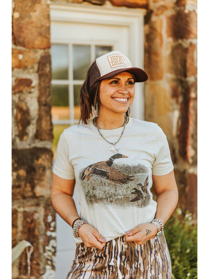 Cement Vintage Duck Graphic Tee for wholesale on Faire1