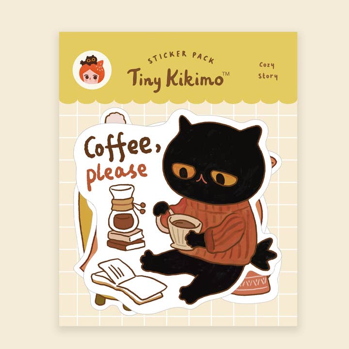 Cozy Story - Sticker Pack for wholesale by MoonQi.Art LLC