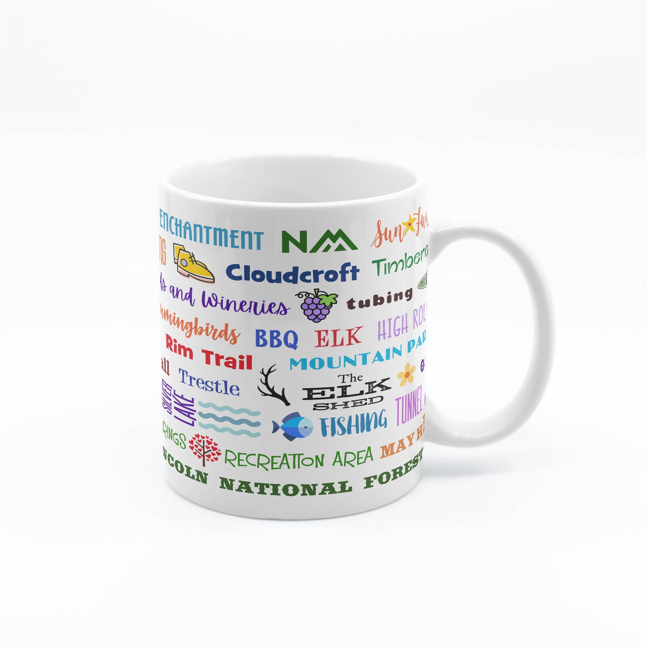 Liane Fried Studio - Wholesale Coffee Mug - CUSTOM Word Cloud Mugs: Design your own 3