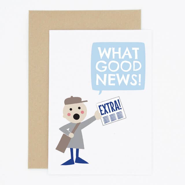 Paperboy Tillykke Card for engroshandel hos Madame Annie et Fils