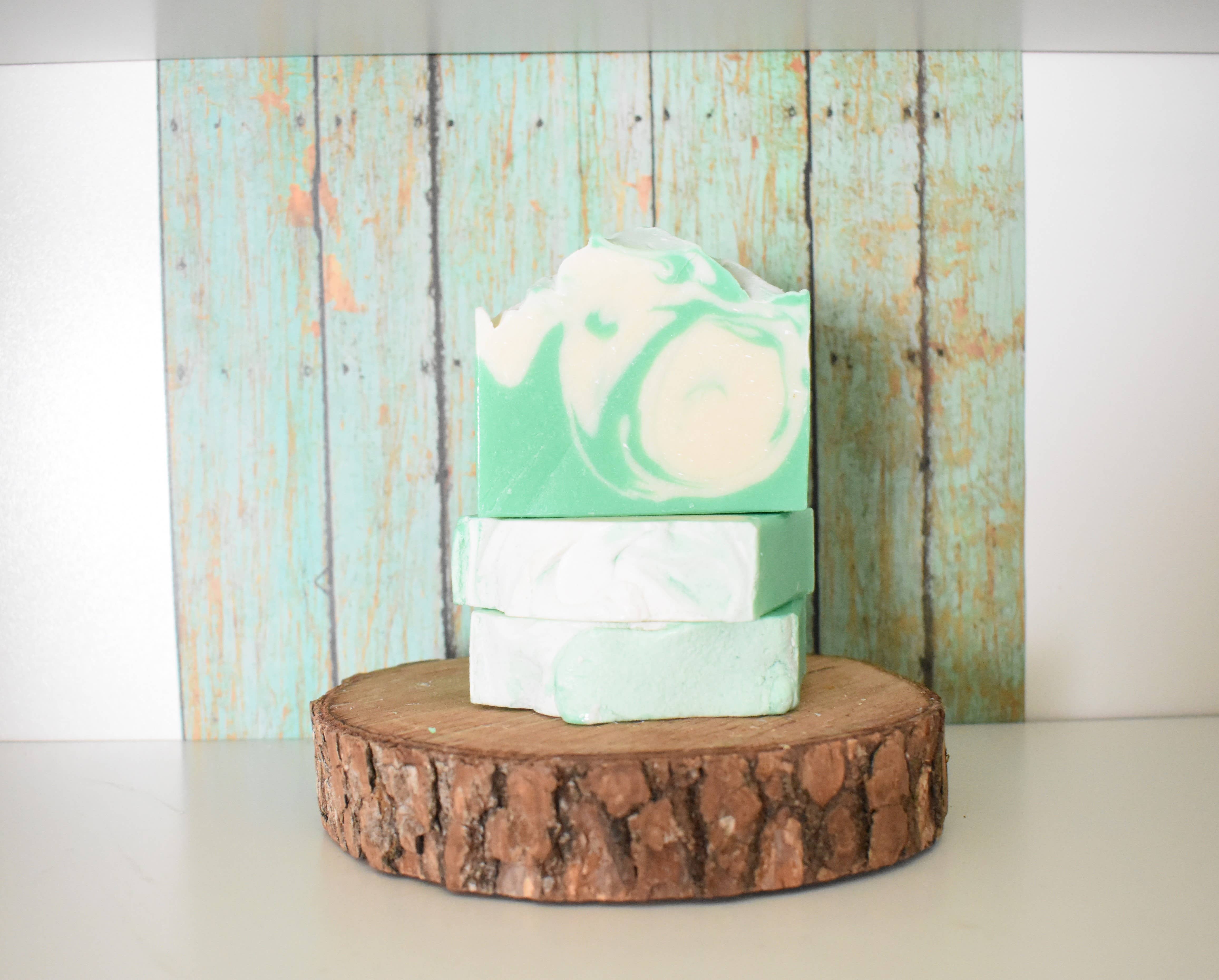 Nature's Love Product - Wholesale Bar Soap - Goat Milk Eucalyptus and Mint Soap