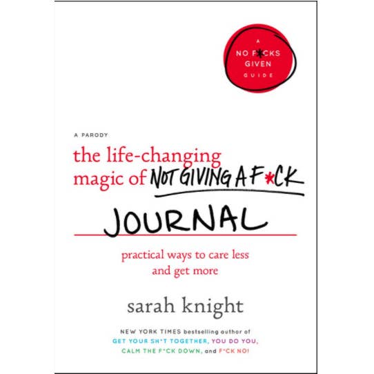 Life-Changing Magic of Not Giving A F*ck JOURNAL for wholesale by Microcosm Publishing & Distribution