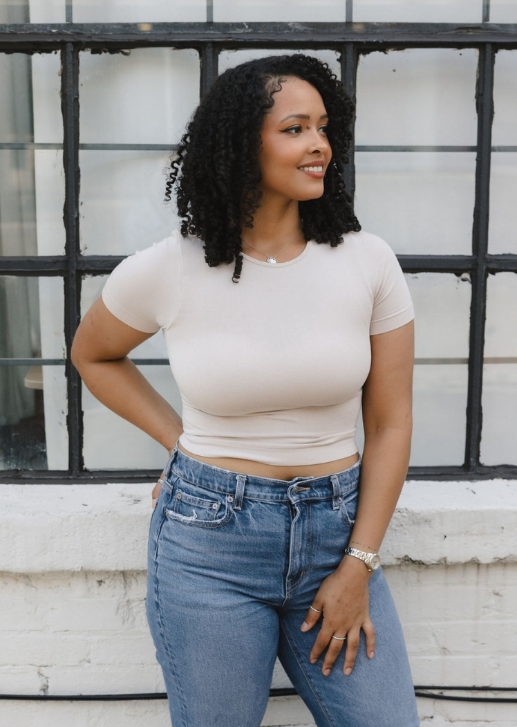 ELIETIAN – wholesale Knit top – Women's – Short Sleeve Waist Length Top9