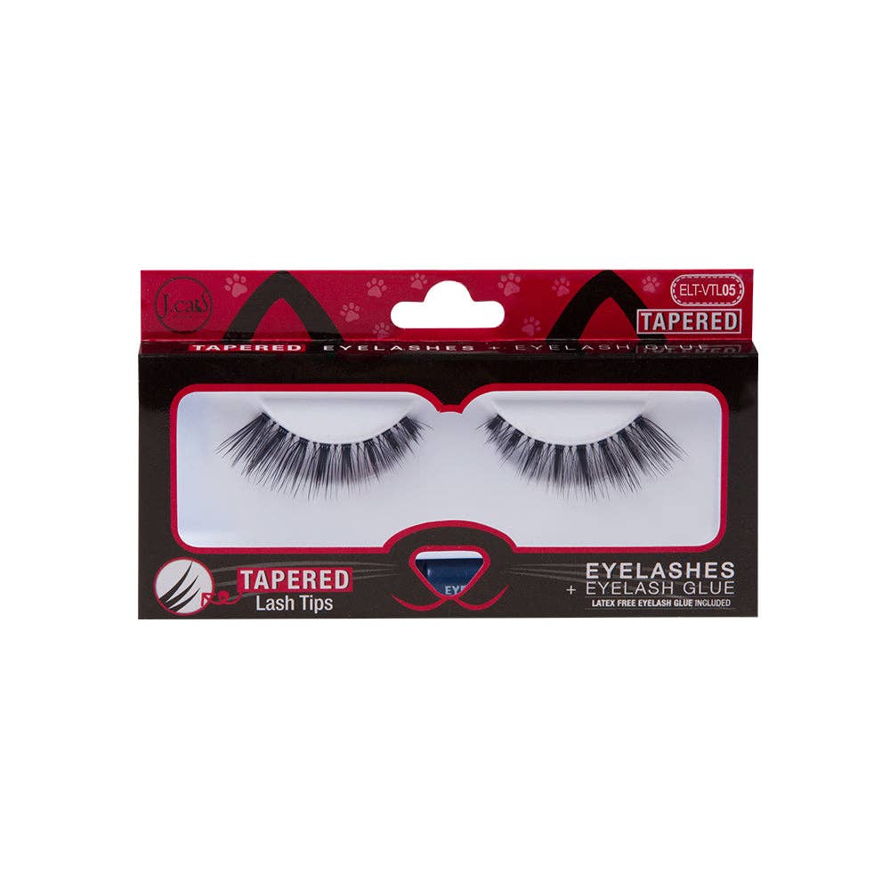 J.Cat Beauty - Wholesale False/Fake Eyelashes - Tapered Eyelashes + Eyelash Glue4
