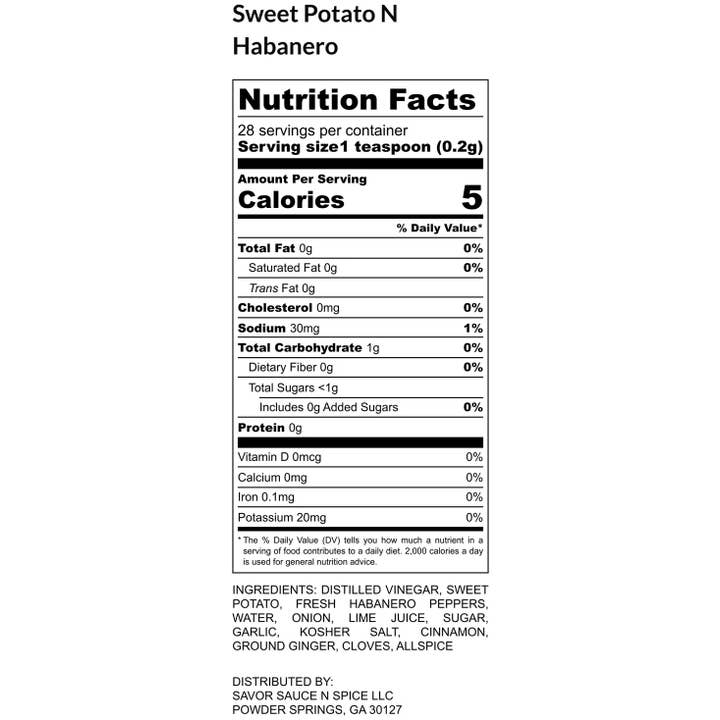 Hot N Saucy - Wholesale Hot Sauce - Sweet Potato N Habanero6