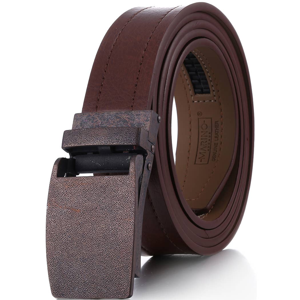 Mio Marino - Wholesale Belt - Men's - Matte Vintage Ratchet Belt4