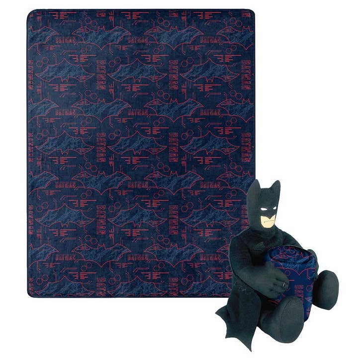 Batman CYBER SYMBOLS - Throw W/Hugger for wholesale by The Northwest Group