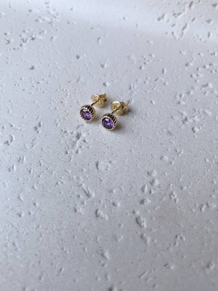 Birthstone Earrings for wholesale by Copper Rose Jewelry