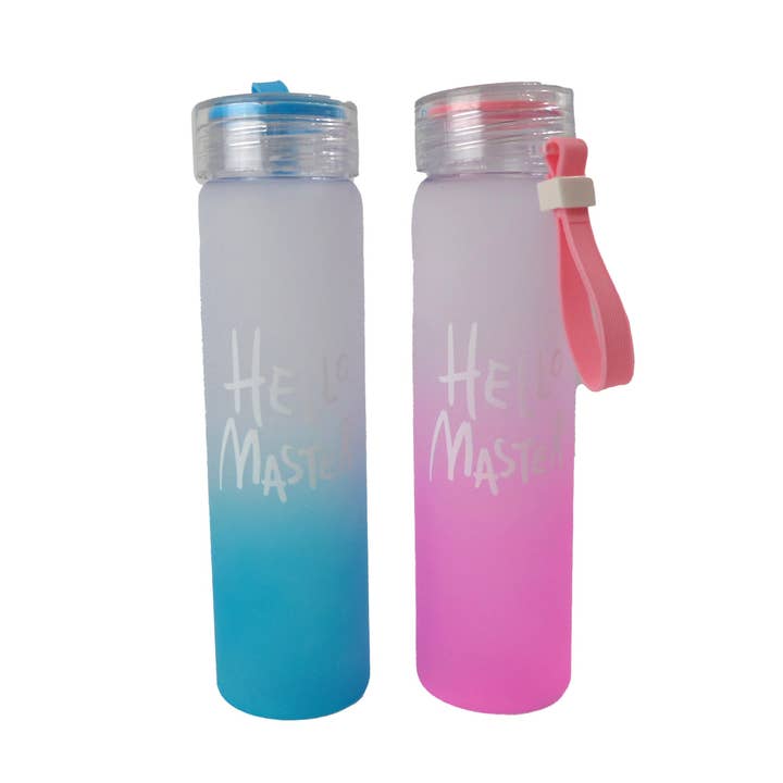 TAPA fashion – wholesale Water bottle – HELLO MASTER WATER BOTTLE 3630-4 12PC