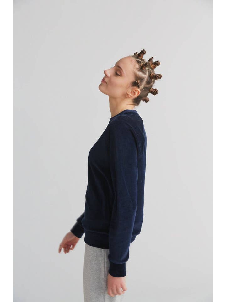 Leela Cotton - Wholesale Sweatshirt - Women's - 1277 Damen Nickysweatshirt1