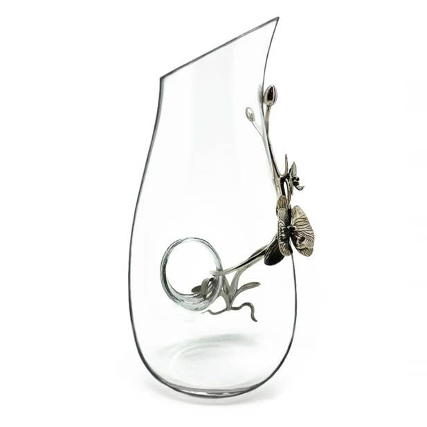 Crystal Orchid Carafe/Decanter for wholesale by MENAGERIE