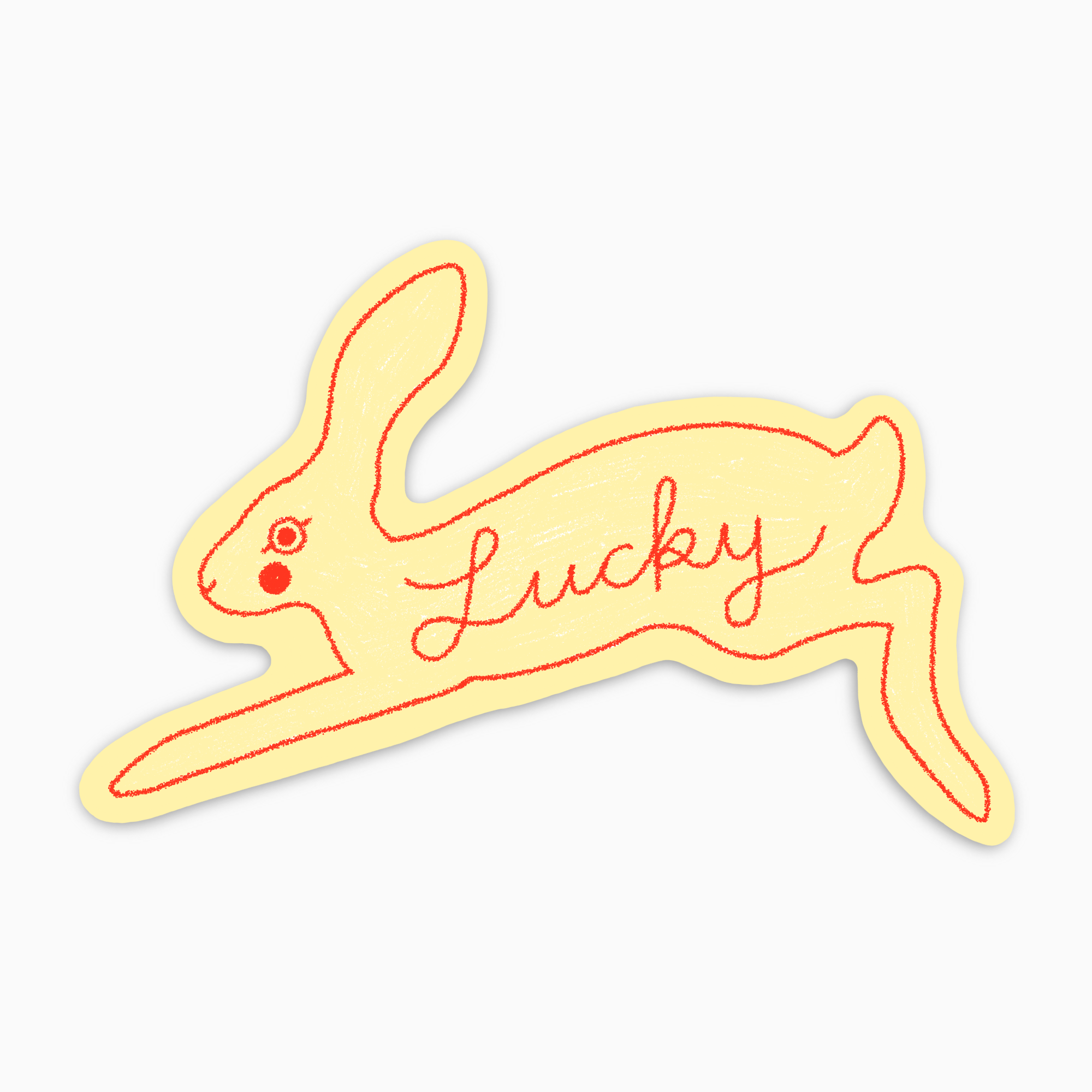 starpokes - Wholesale Sticker - Lucky Rabbit Vinyl Sticker0