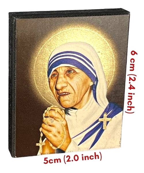 The Art of the Icon - Wholesale Magnet - Mother Teresa Silk Screen Icon Magnet1