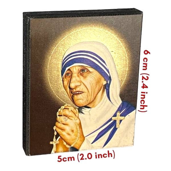 The Art of the Icon - Wholesale Magnet - Mother Teresa Silk Screen Icon Magnet1