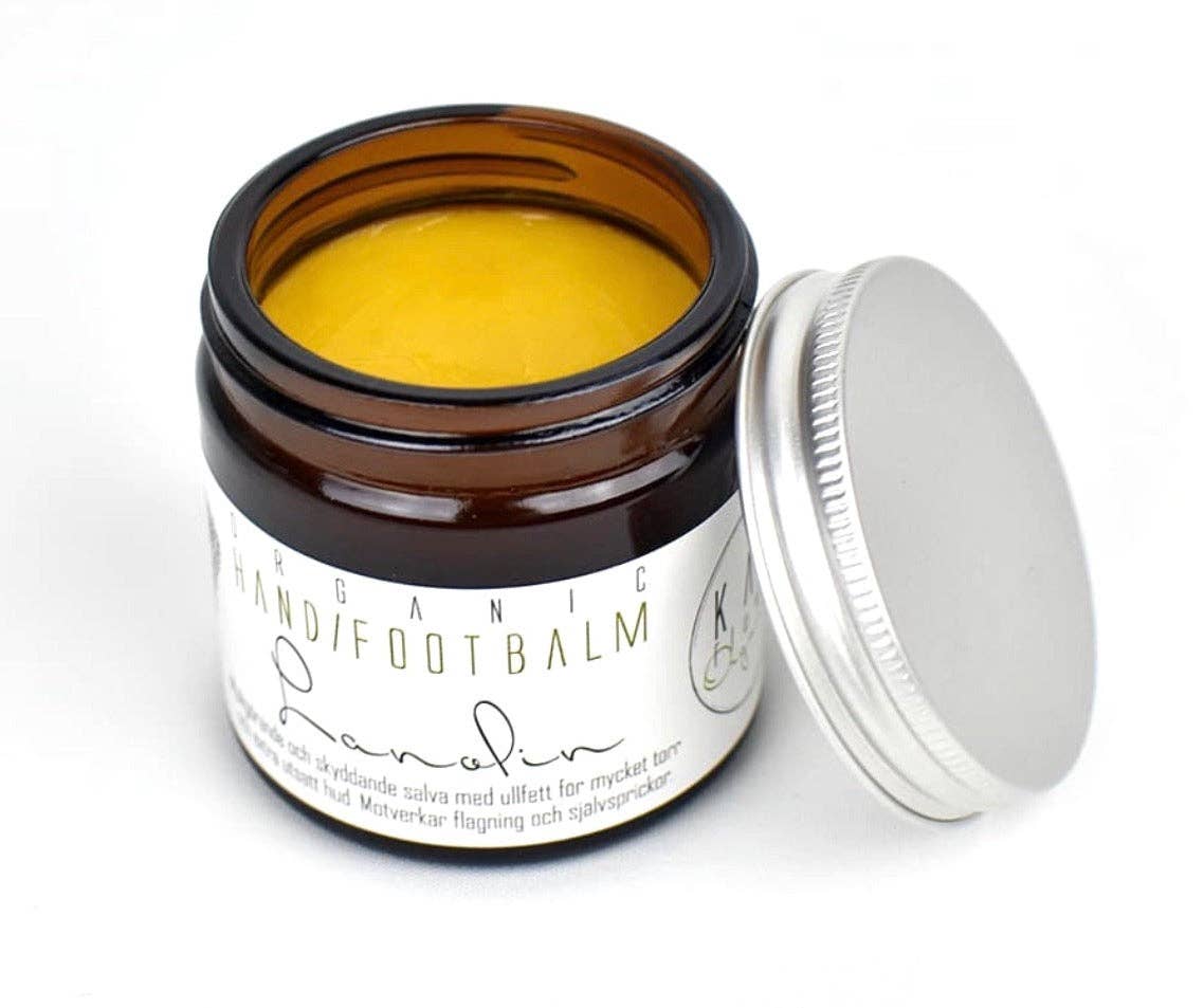 KaliFlower Organics - Venta al por mayor Cremas/lociones de manos - Ungüento para manos y pies con lanolina - romero y naranja5
