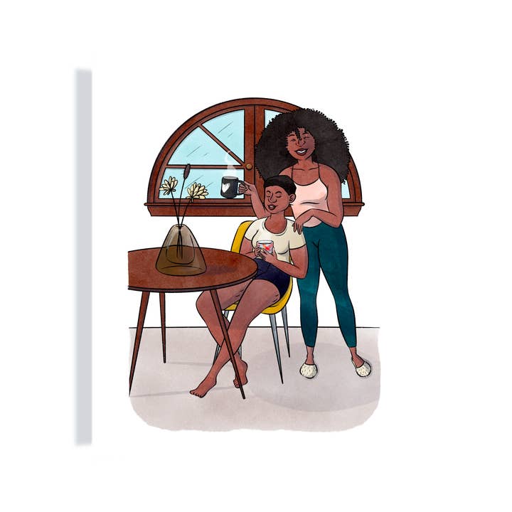 Black Womxn Laugh (Wholesale) for wholesale by Ashytj Creates LLC