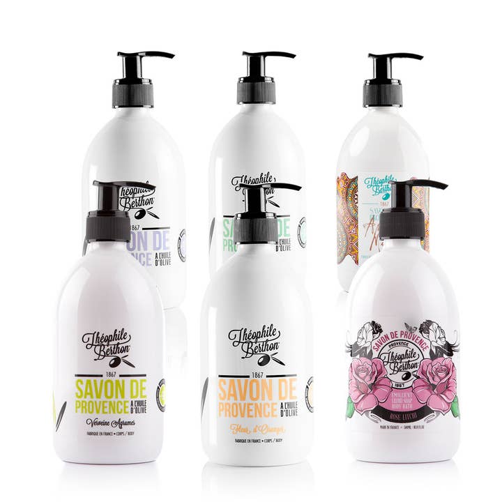 Pflegepaket für Körperhygiene – Les Soaps de Provence von Theophile Berthon für den Großhandel von Theophile Berthon