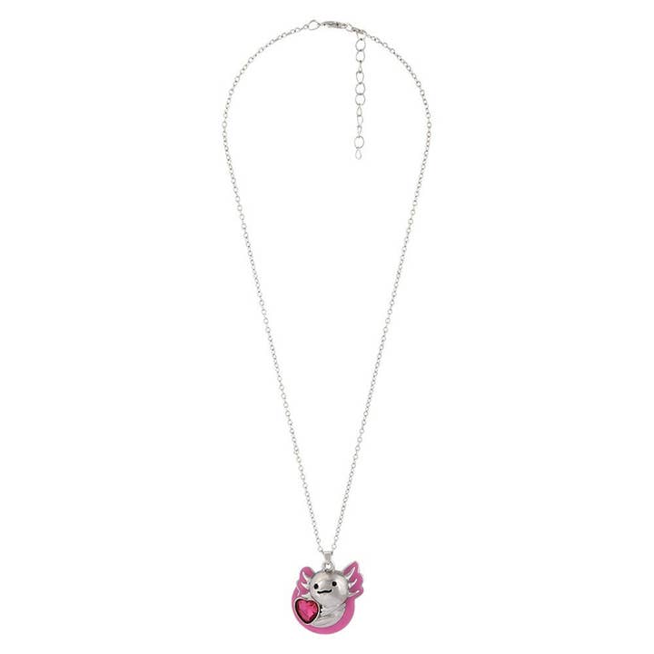 Axolotl-Stein-Halskette für Kinder für den Großhandel von Loogai