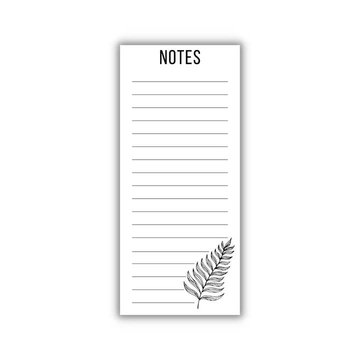 Bloc de notas Fern To Do List para venta al por mayor de Western Fancies