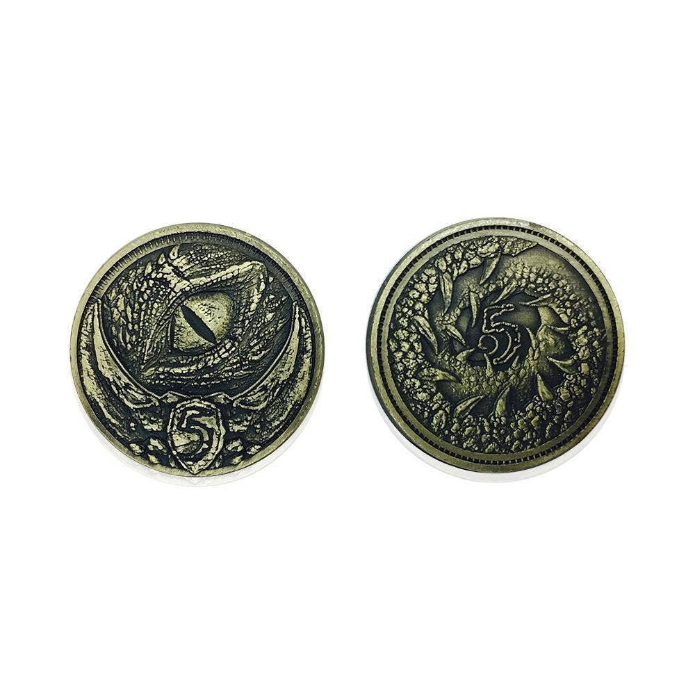 Norse Foundry - Wholesale Keepsake Coin/Token - Adventure Coins - Dragon Metal Coins Set of 102