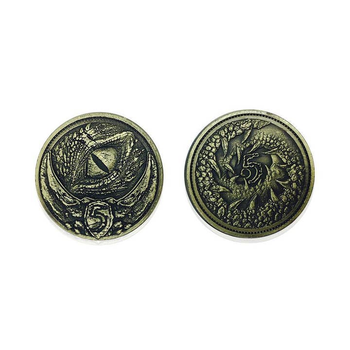 Norse Foundry - Wholesale Keepsake Coin/Token - Adventure Coins - Dragon Metal Coins Set of 102