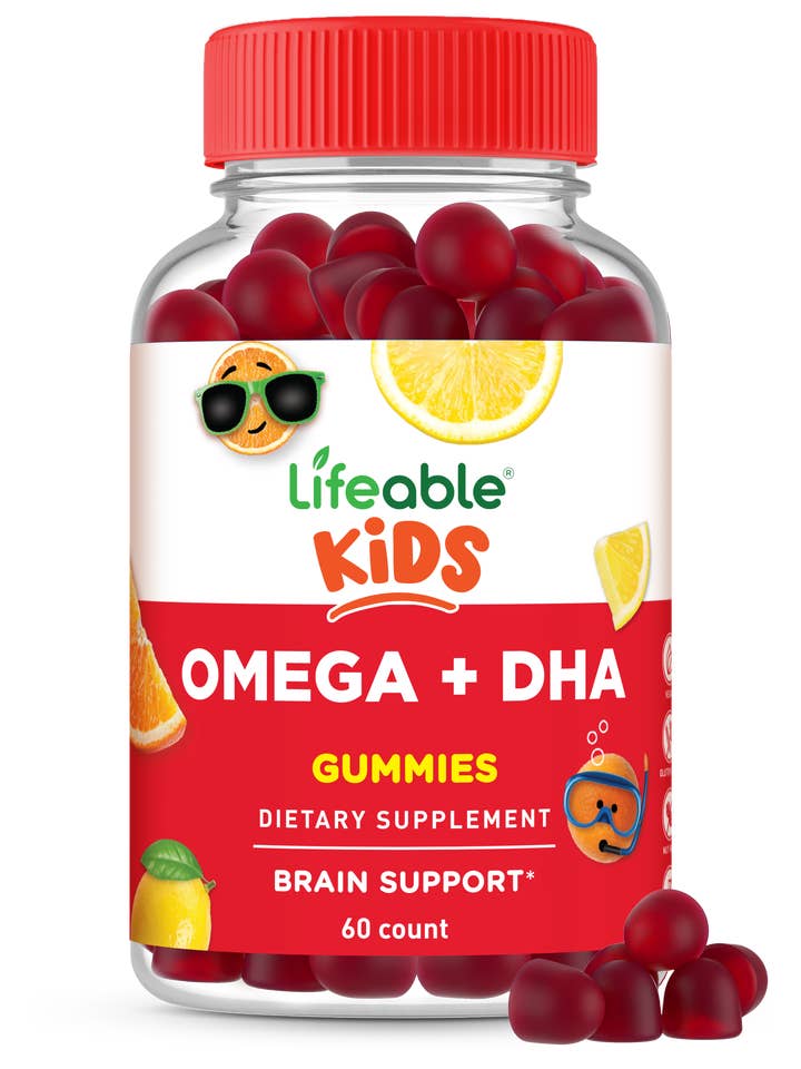 Lifeable - Kids Omega 3 Gummies, Fish Oil Alternative, 60 ct for wholesale by Lifeable