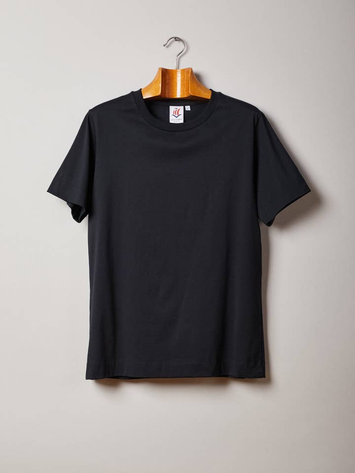 VE Tom SS Tee 170 (2-pack) - zwart voor wholesale door VICTORY ESSENTIALS