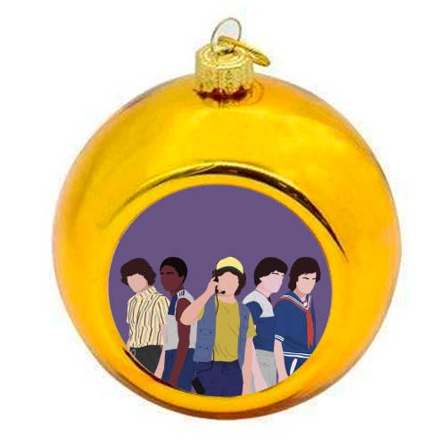 ART WOW – Engroshandel Pynt – Julekugler 'Stranger Things Boys'
