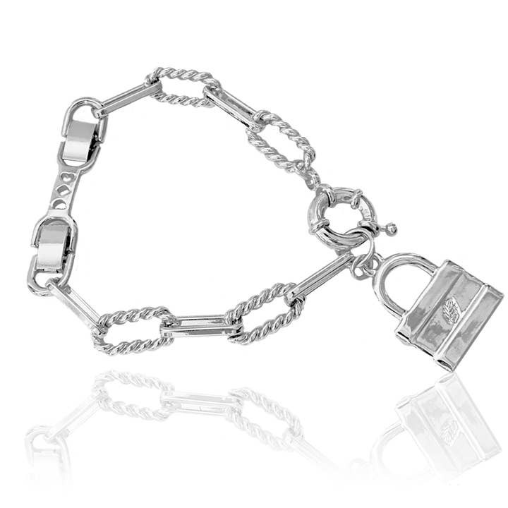 BRACELET DE VERROUILLAGE MASSIF pour la vente par IOAKU by Fanny Ek