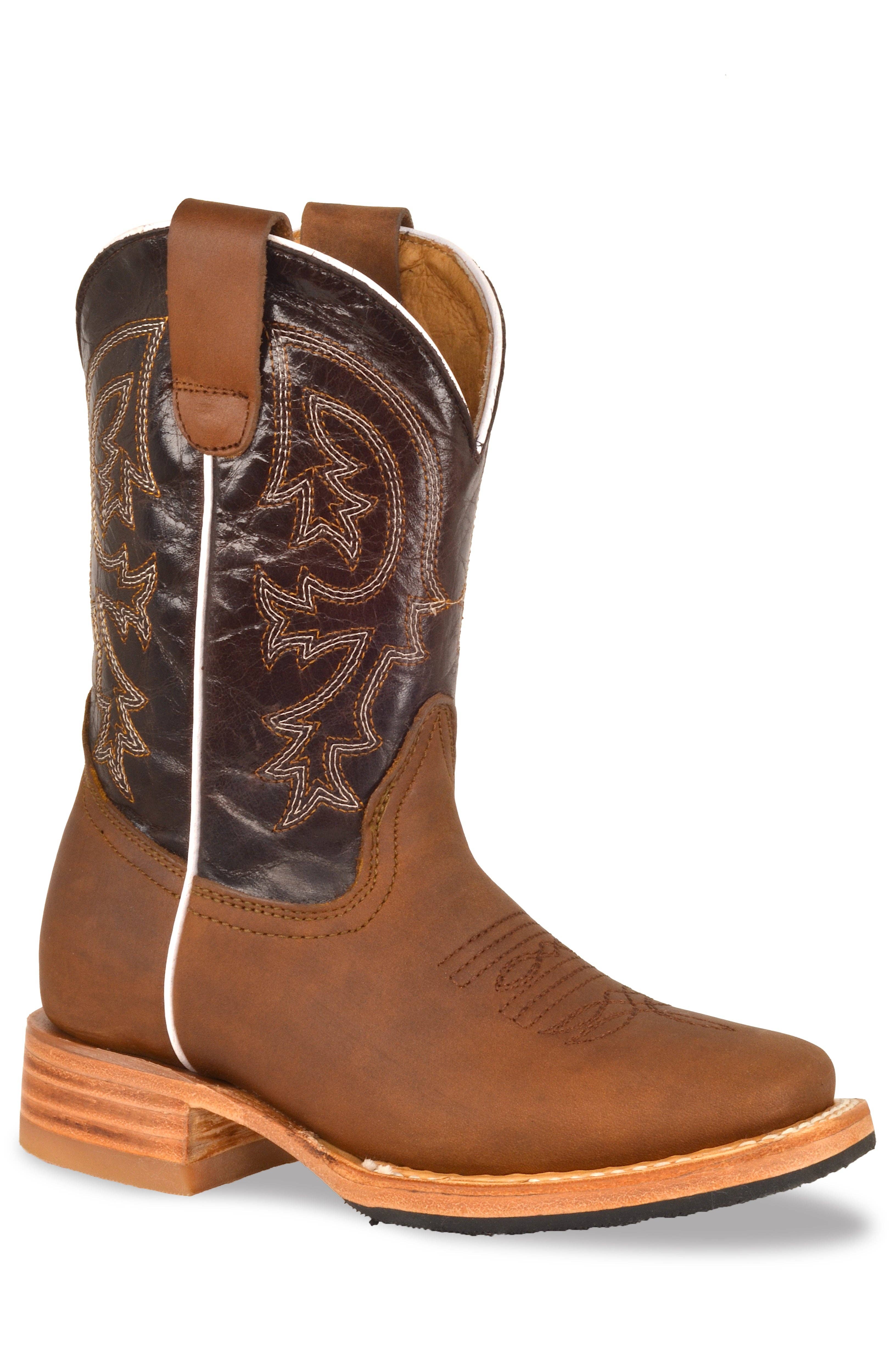 3103 COFFEE KIDS WIDE SQUARE BOOT for wholesale on Faire