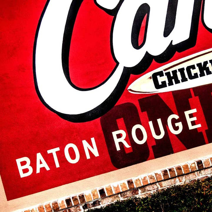 Dessous de verre Bâtons Rouges pour la vente par South Austin Gallery