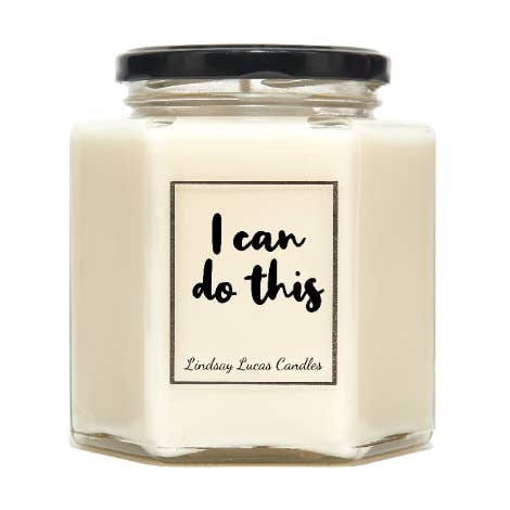 Jeg Kan Gøre Dette Positivitet Duftlys for engroshandel hos Lindsay Lucas Candles