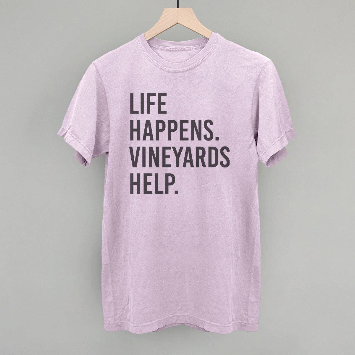 Ivy + Cloth - Wholesale Graphic Sweatshirt - Women's - Life Happens Vineyards Help5