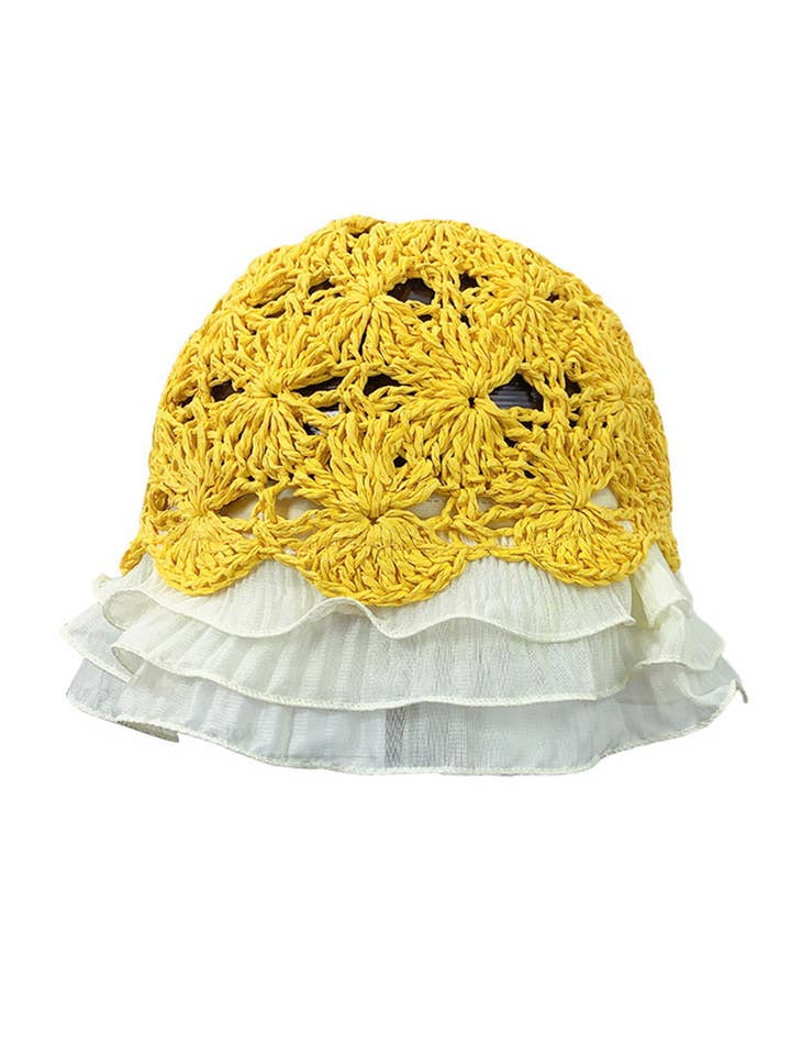 Ruffle Kant Vissershoed C0127 voor wholesale door Ole