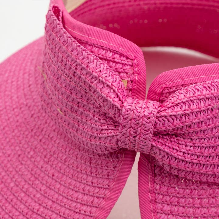 Proppa Toppa Hats – wholesale Visor – Women's – Packable Visor with Bow16
