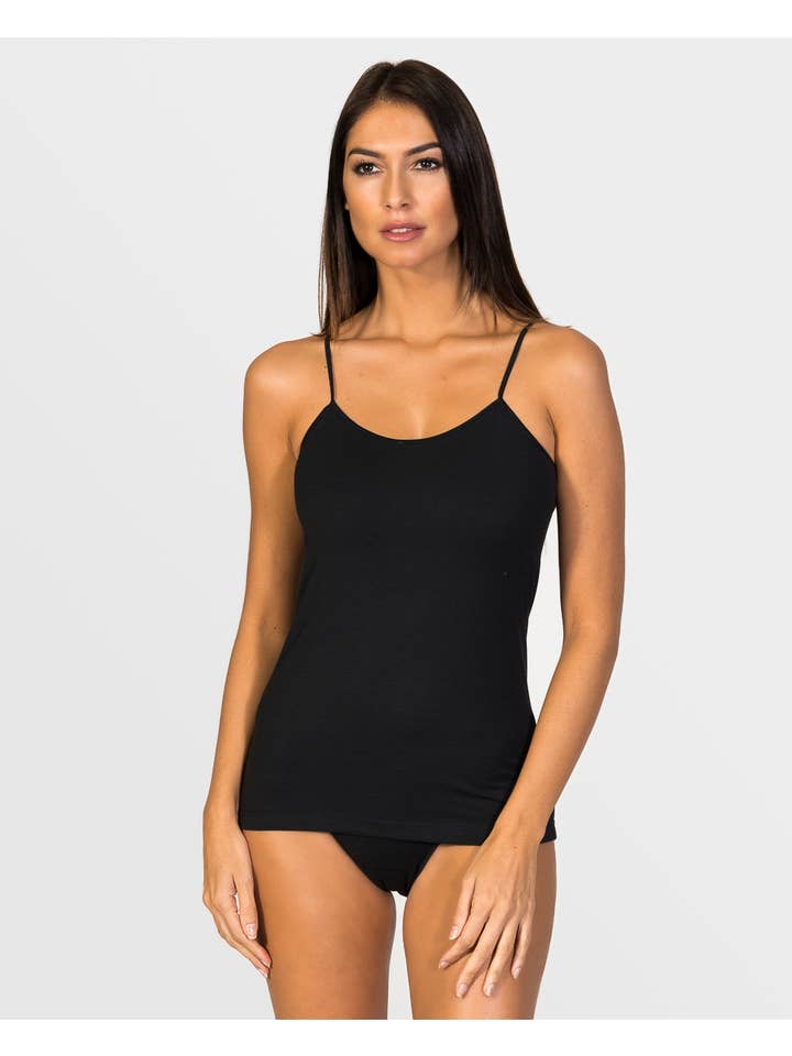 ZD Zero Defects - Wholesale Camisole - Women's - Afrodita woman's spaghetti top Soya Yarn3