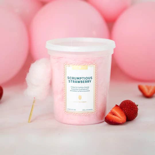 Lolli and Pops - Wholesale Cotton Candy - Scrumptious Strawberry Cotton Candy1
