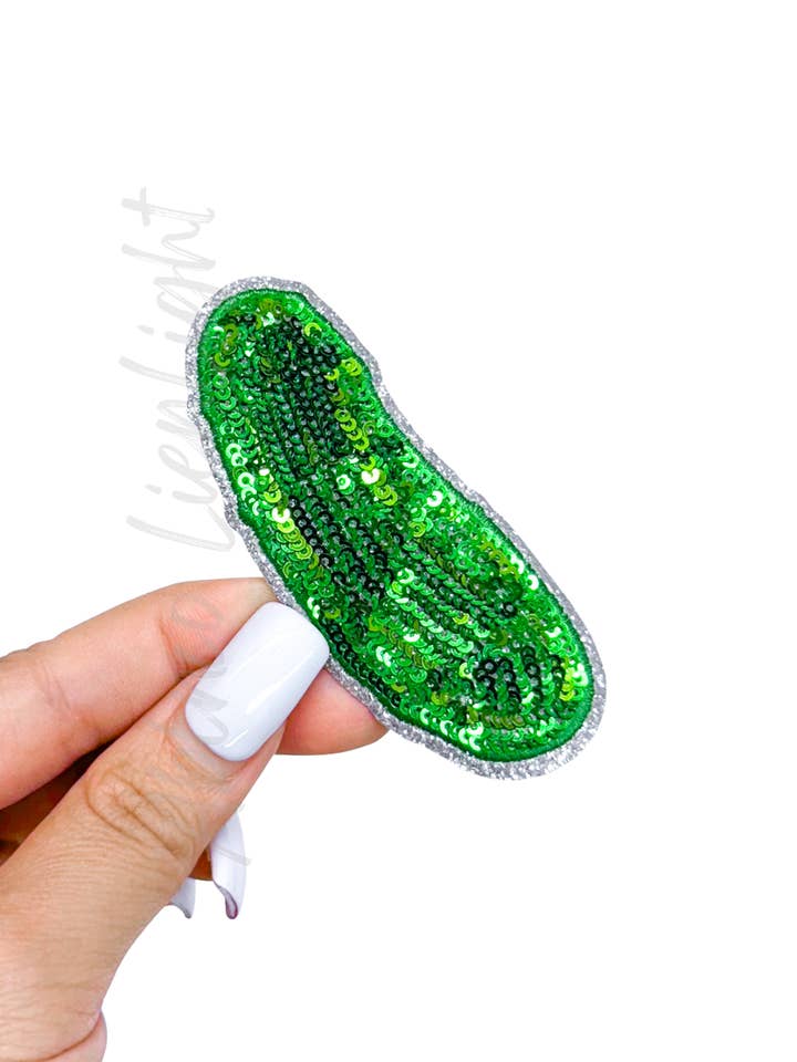 Pickles Food Sequin Patch for wholesale by ABLNco
