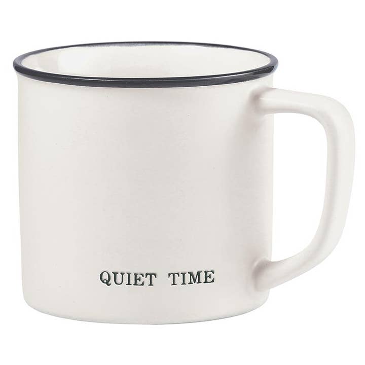 Face to Face Coffee Mug - Quiet Time for wholesale by Santa Barbara Design Studio by Creative Brands