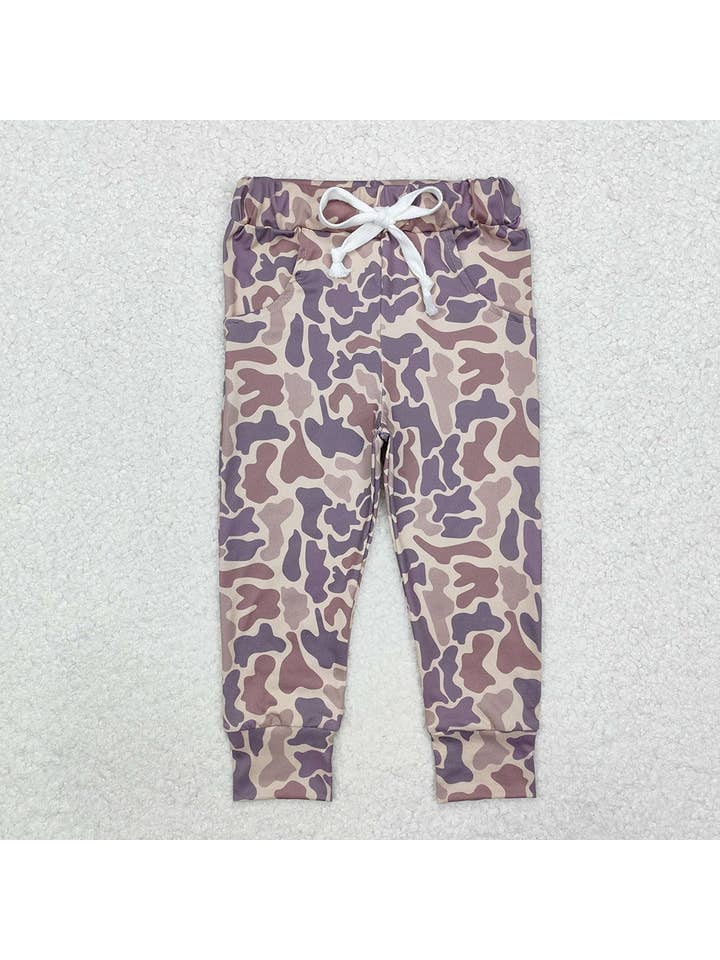 Aier Wholesale - Wholesale Pants - Kids - Baby Boys Grey Hunting Camo Bottoms Pants