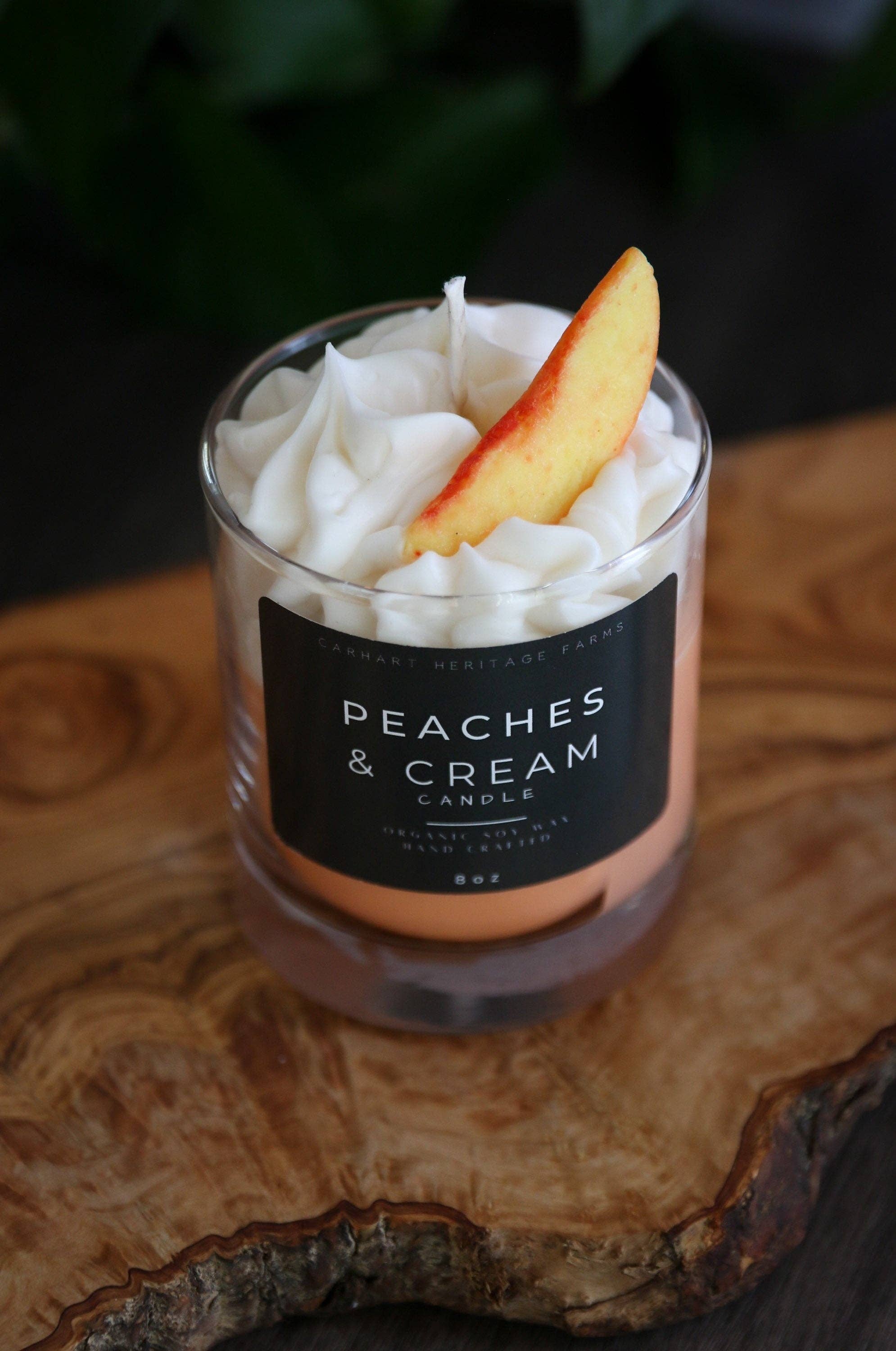 Carhart Heritage Farms - Wholesale Novelty Candle - Peaches and Cream Candle2