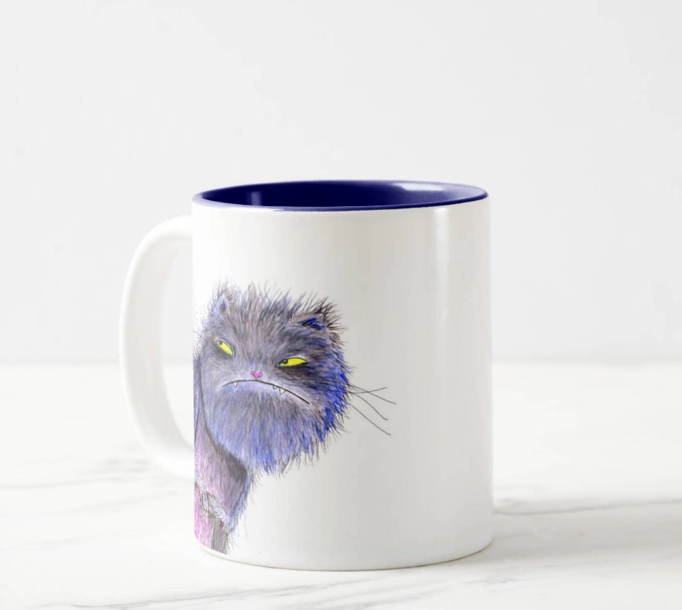 Lemon Zesty - Vendita all'ingrosso Tazza - Tazza con gatto «I Will Cut You»4